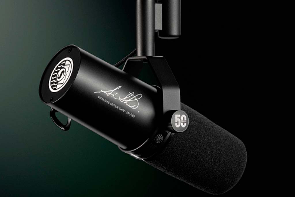 SM7B de Shure dominando el podcasting y el streaming profesional