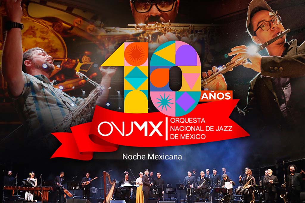 La Orquesta Nacional de Jazz de México celebra 10 años de historia en el Teatro de la Ciudad
